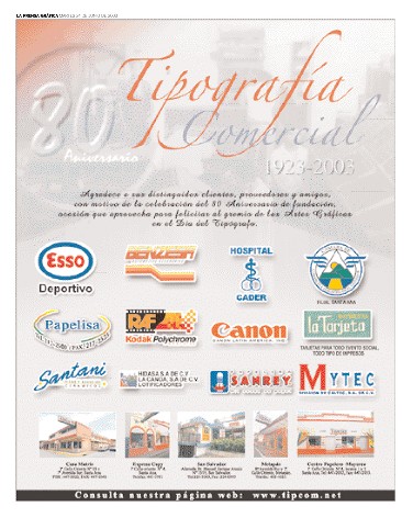 Topografia comercial